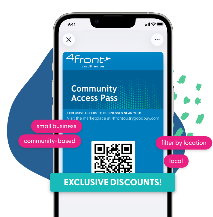Promotional banner for Community Access Pass