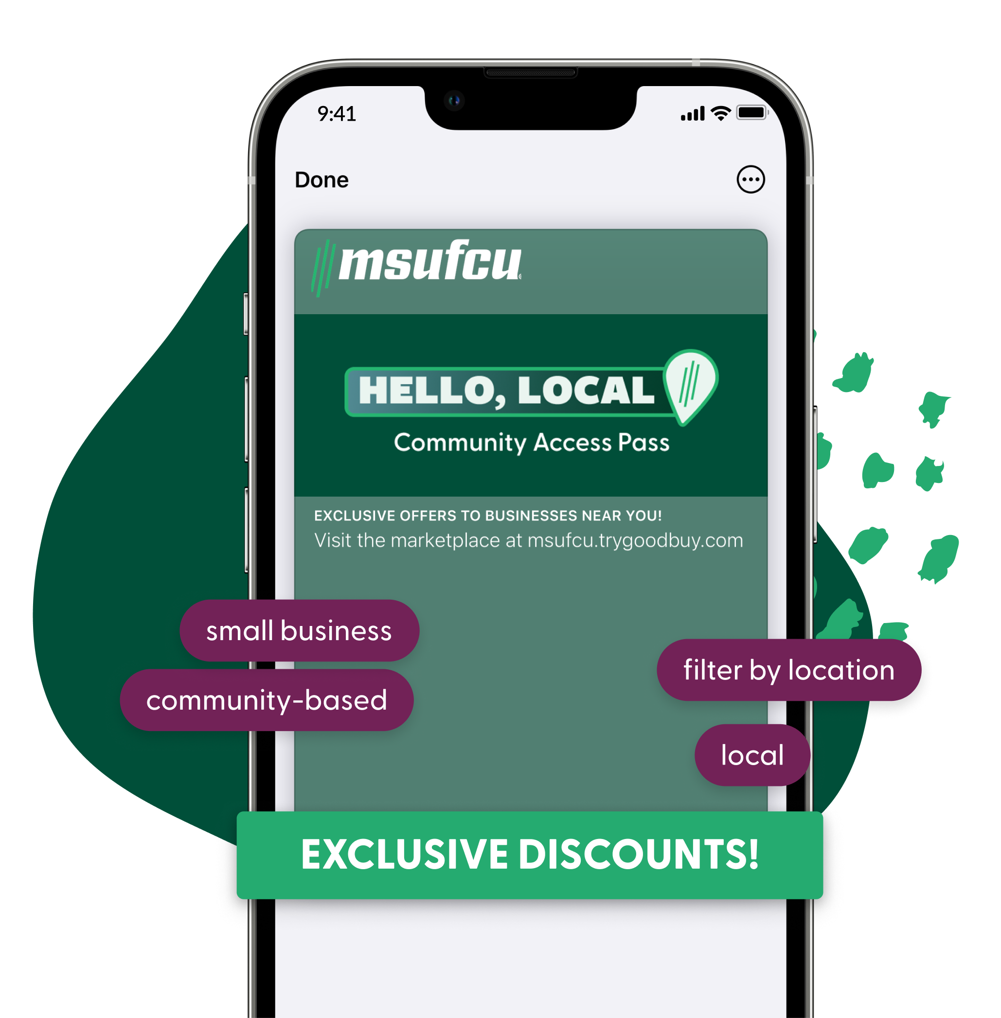 Promotional banner for Community Access Pass